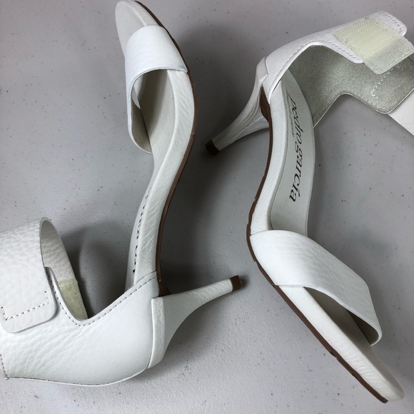 Pedro Garcia Sandals White Cervo Winka Size 36.5 - Picture 5 of 8